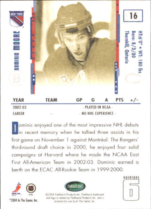 Sports Card Back
