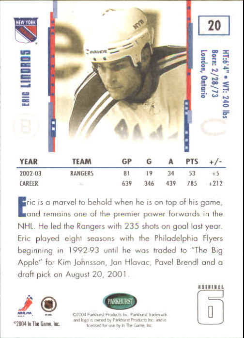 Sports Card Back