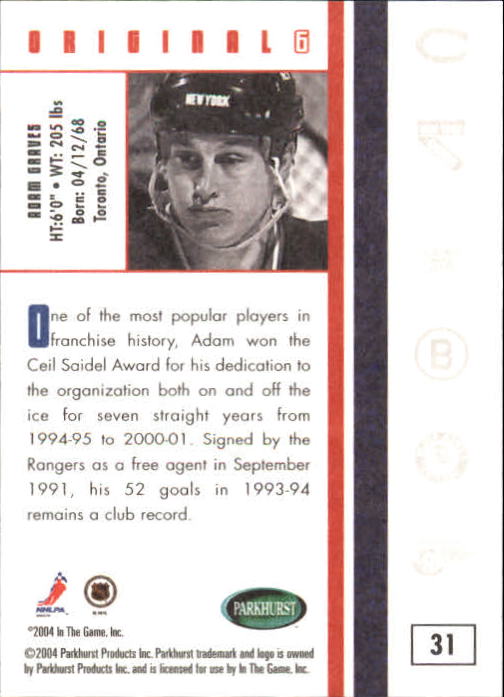 Sports Card Back