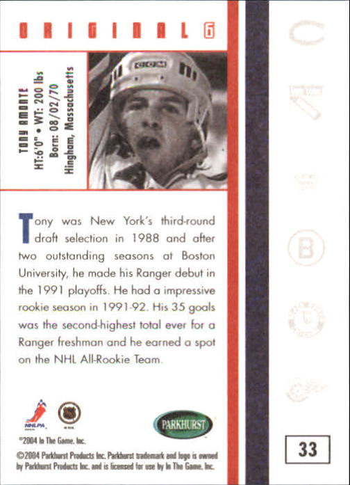 Sports Card Back