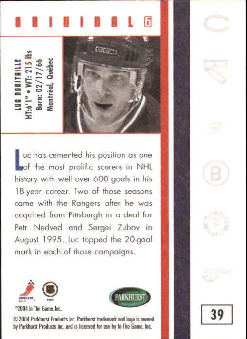 Sports Card Back
