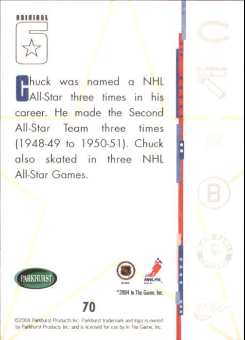 Sports Card Back