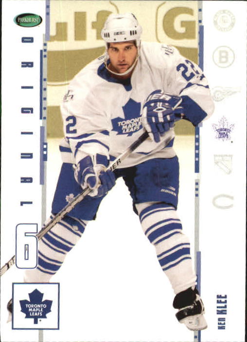 2003-04 Parkhurst Original Six Toronto #10 Ken Klee