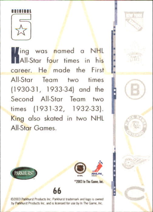 B0288- 2003-04 Parkhurst Original Six Toronto Cards -You Pick- 15+ FREE US SHIP