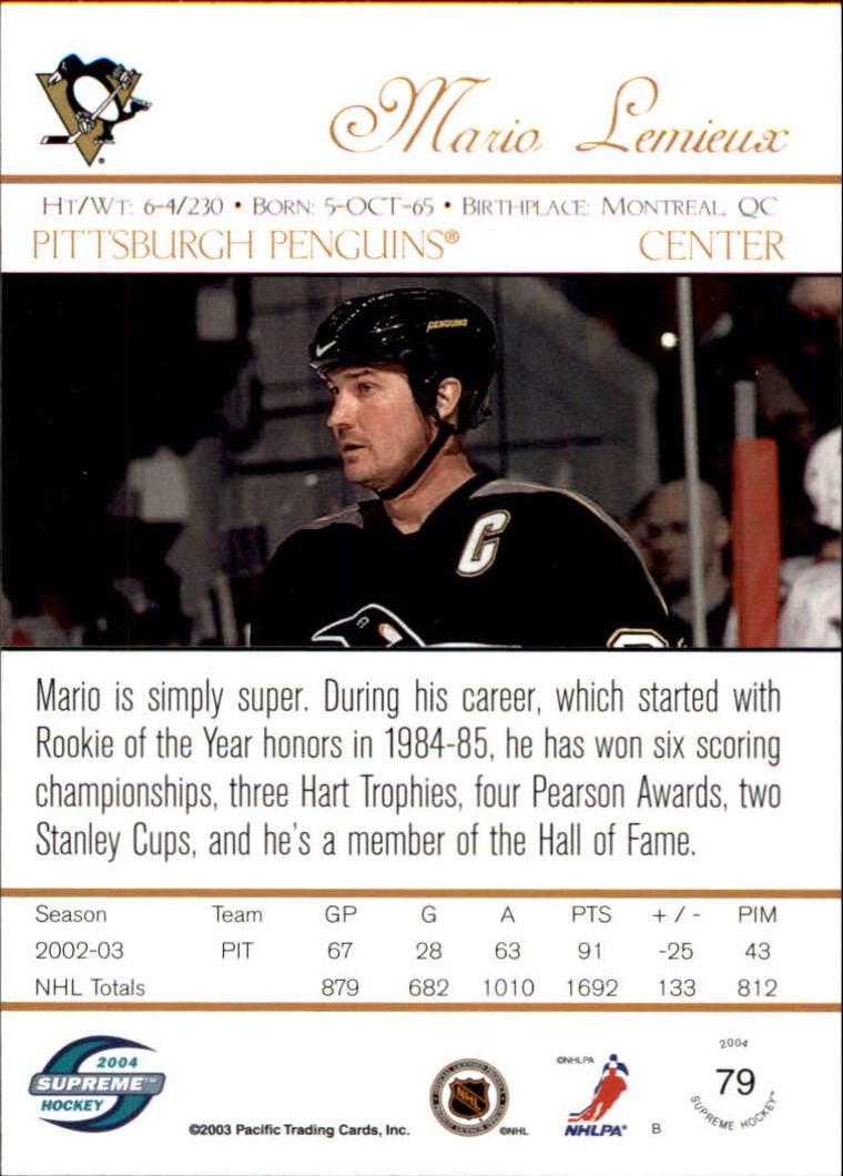 Sports Card Back