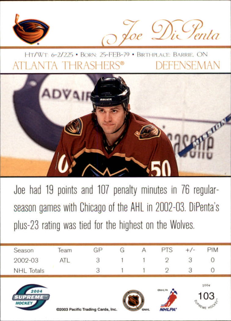 Sports Card Back