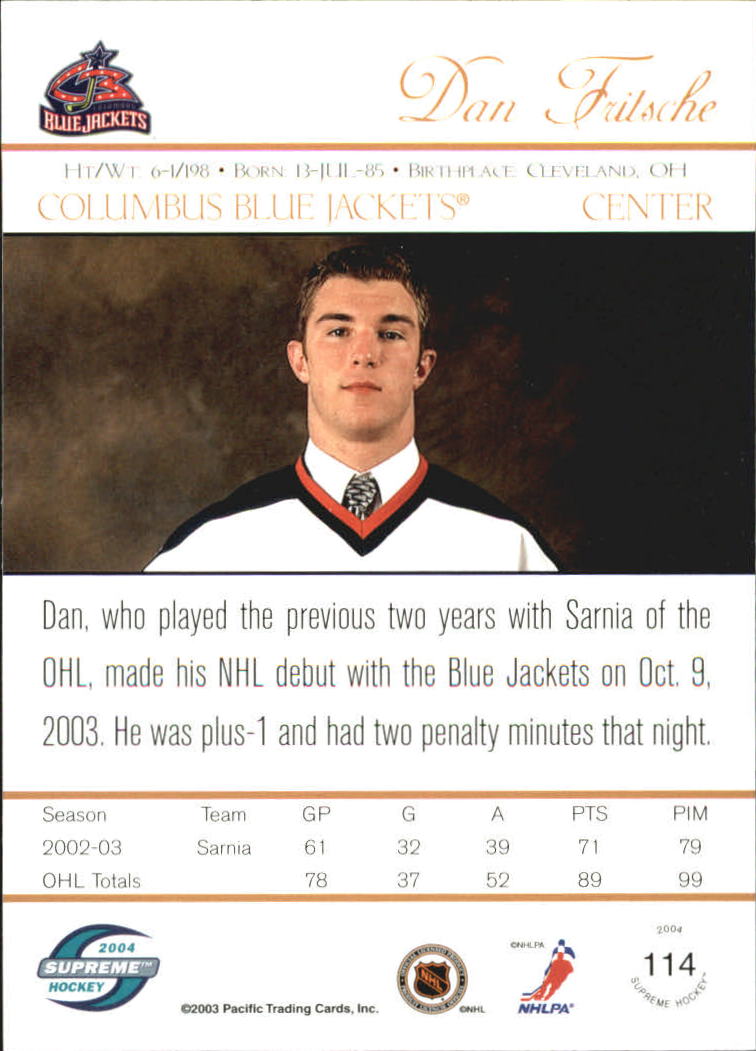 Sports Card Back