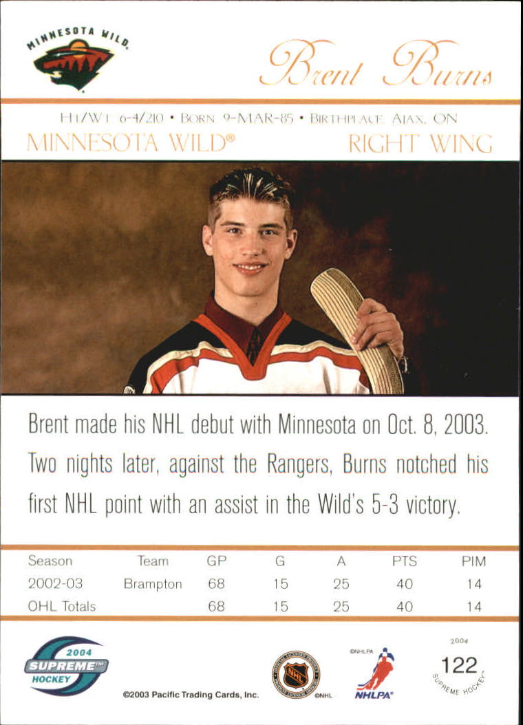 Sports Card Back