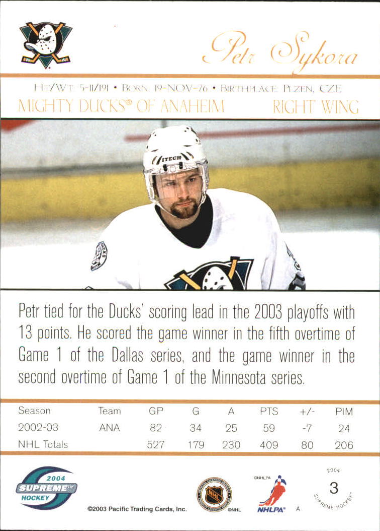 Sports Card Back