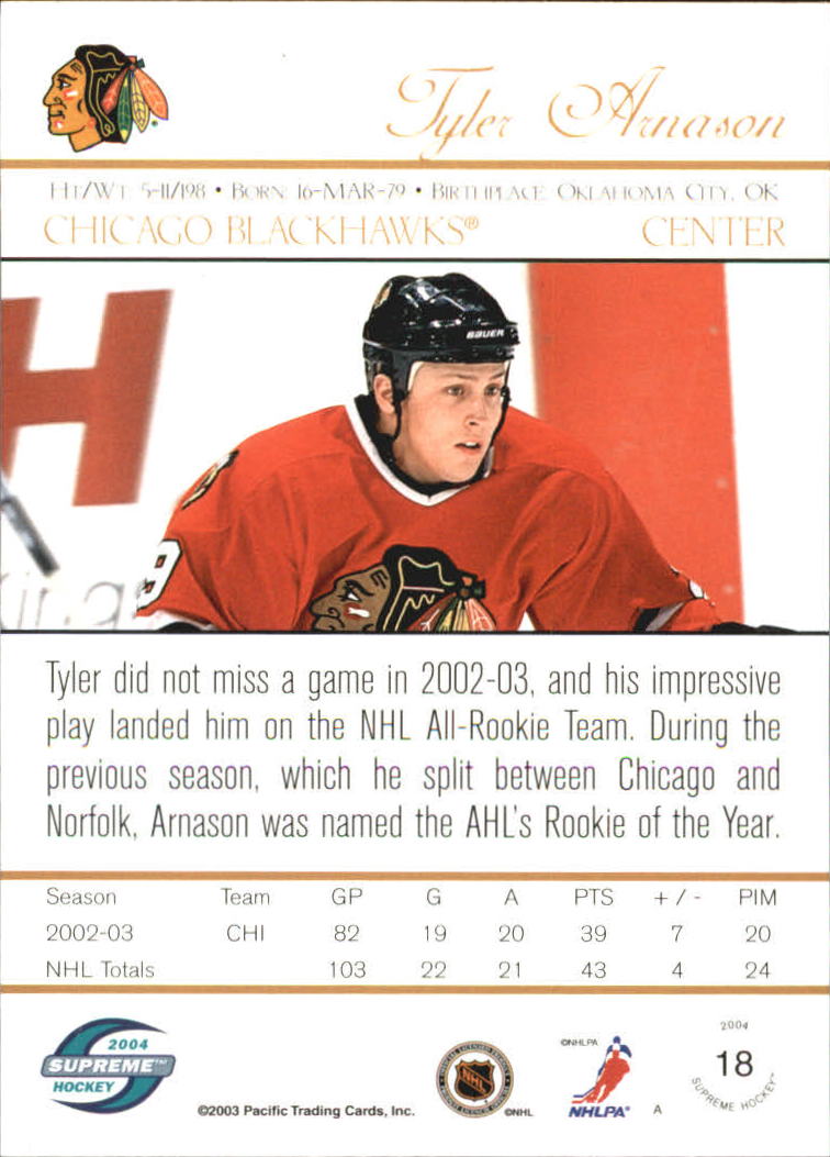Sports Card Back