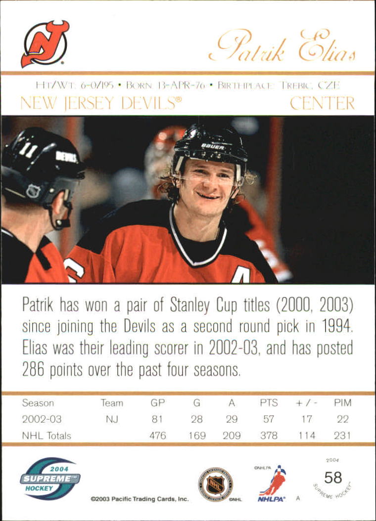 Sports Card Back
