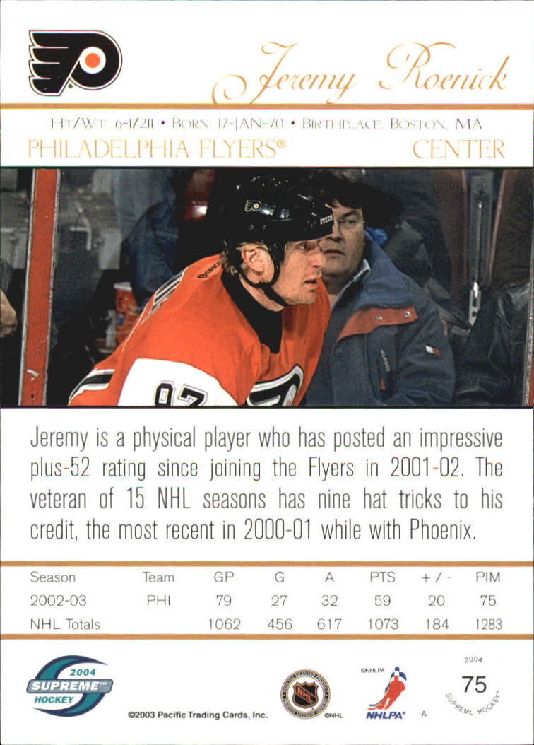Sports Card Back