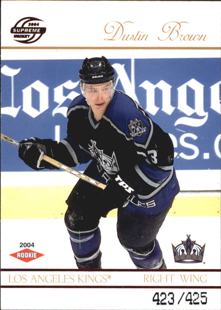 2003-04 Pacific Supreme Red #119 Dustin Brown