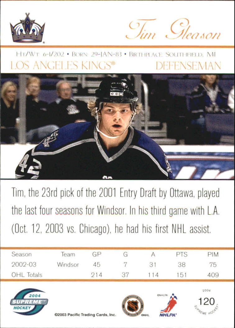 Sports Card Back