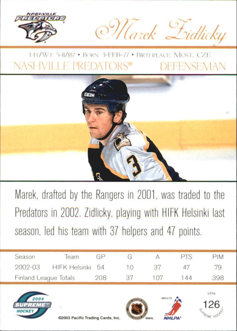 Sports Card Back