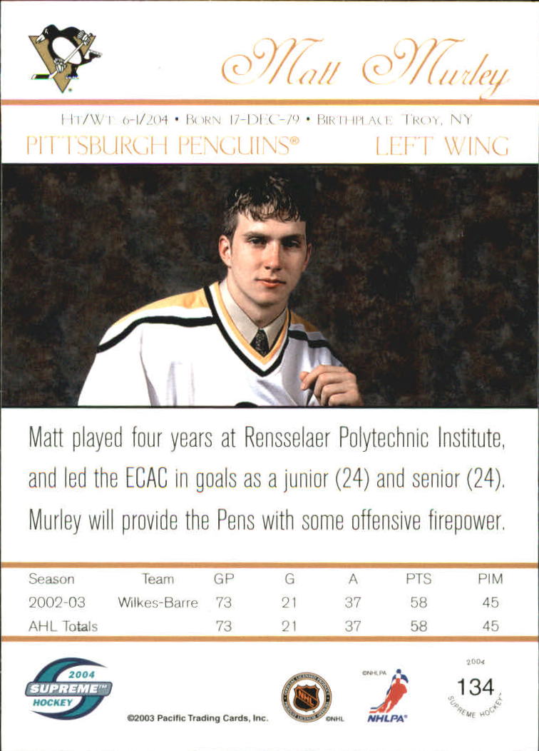 Sports Card Back
