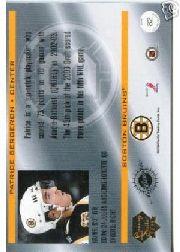 Sports Card Back