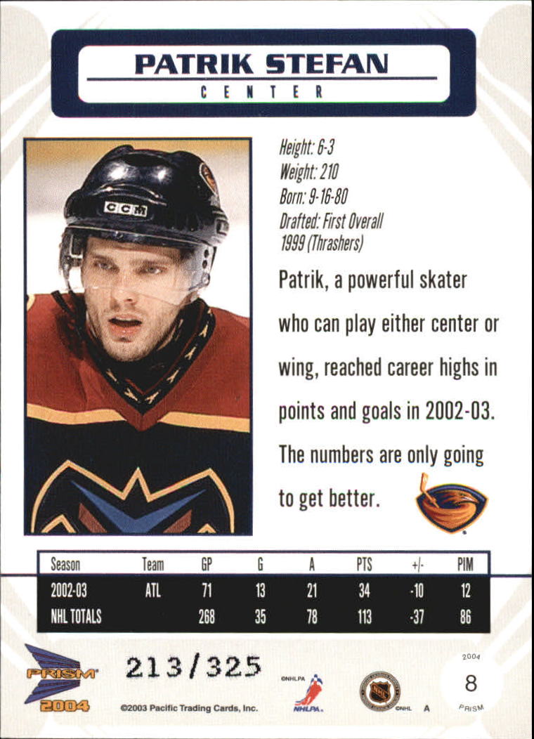 Sports Card Back