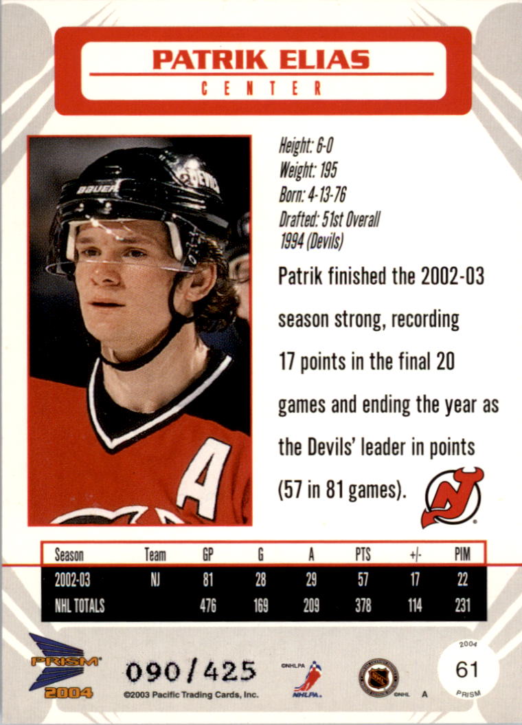 Sports Card Back