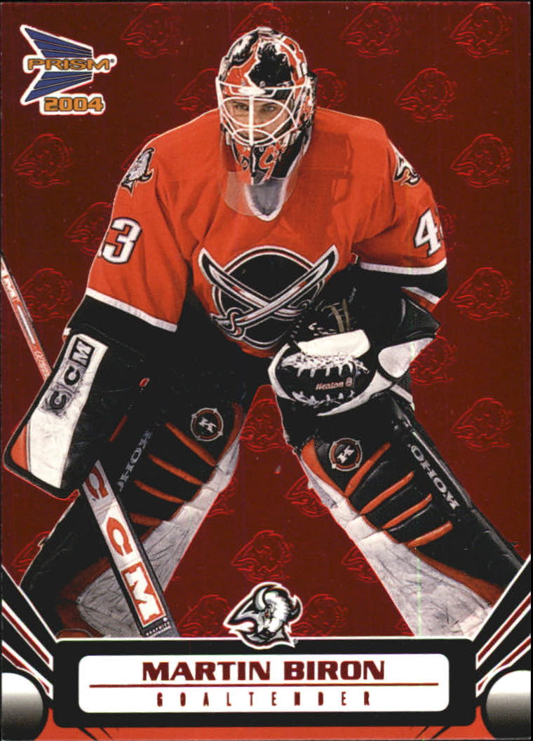 2003-04 Pacific Prism - Red #21 Arturs Irbe /260