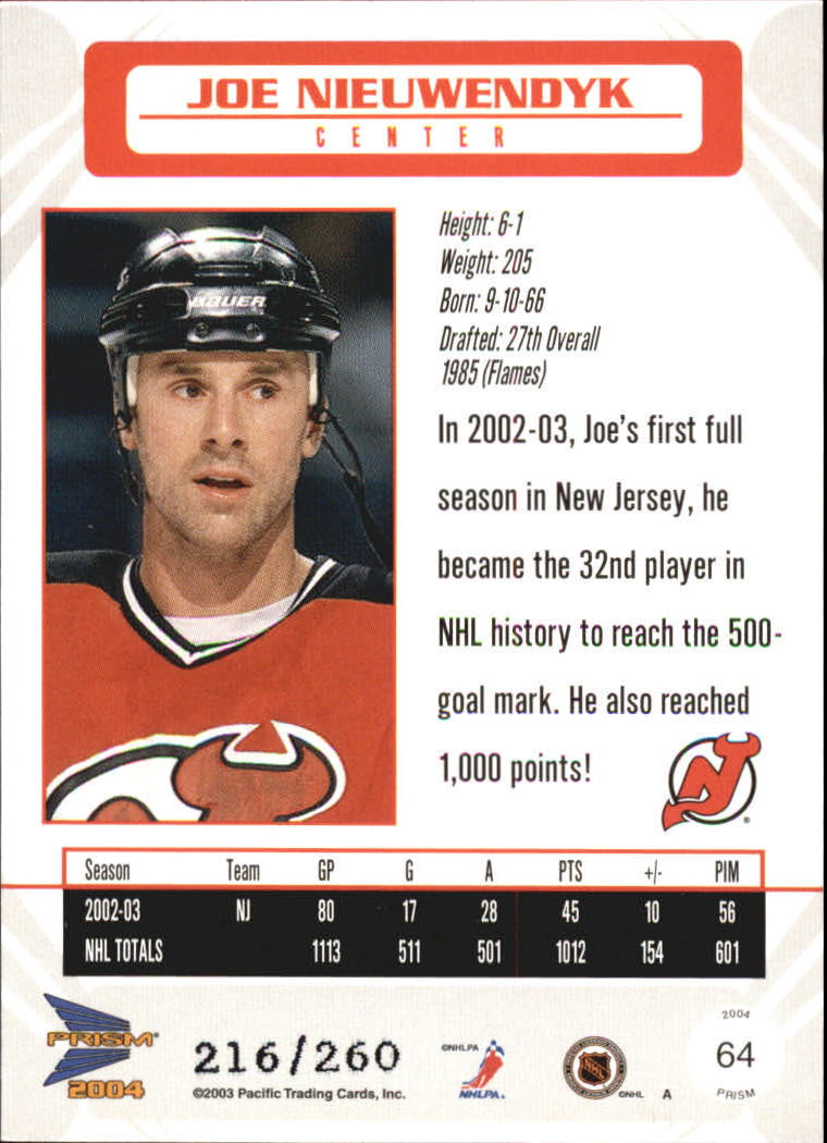 2003-04 Pacific Prism - Red #21 Arturs Irbe /260