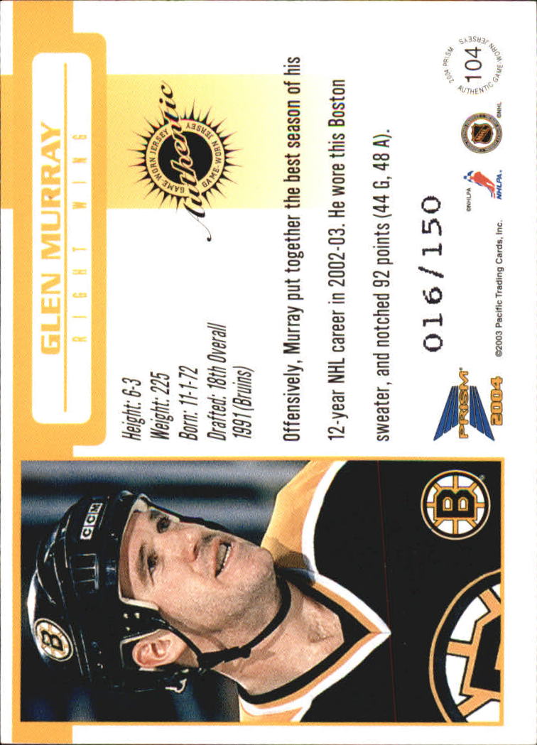 Sports Card Back