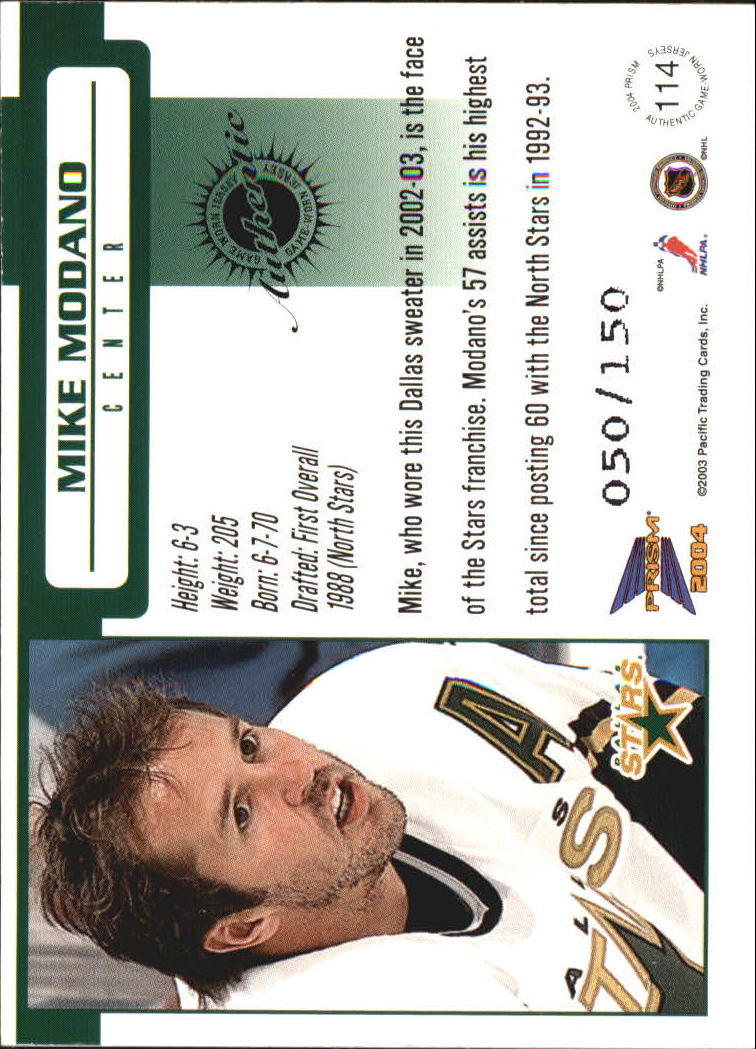 Sports Card Back