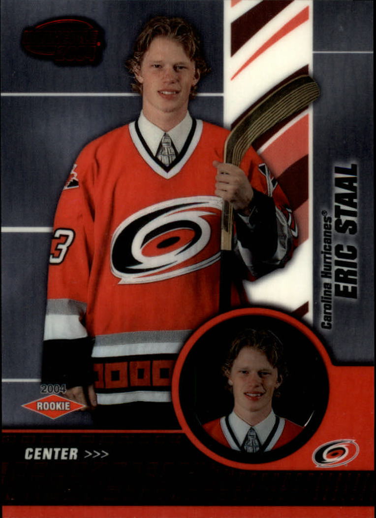 2003-04 Pacific Invincible Red #105 Eric Staal