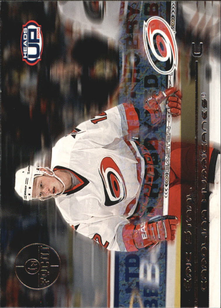 2003-04 Pacific Heads Up In Focus LTD #3 Eric Staal