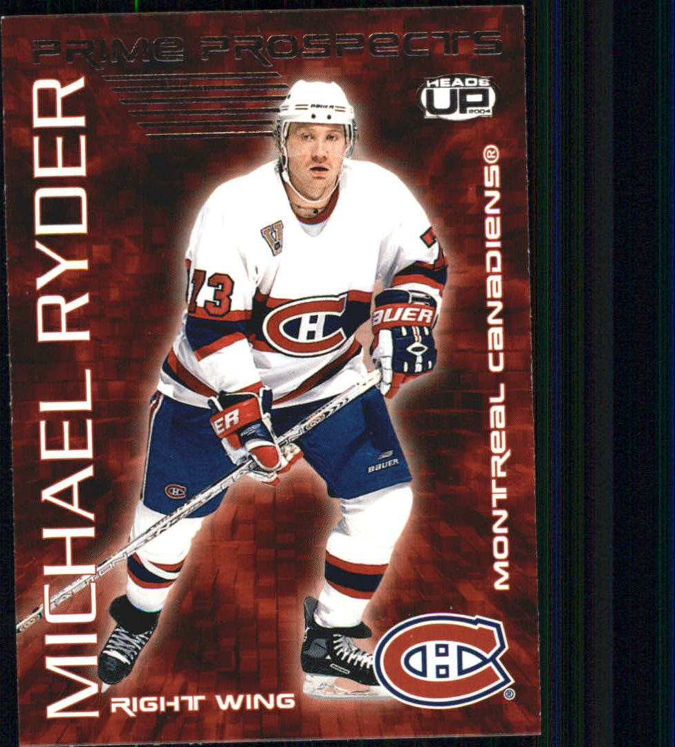 2003-04 Pacific Heads Up Prime Prospects #13 Michael Ryder