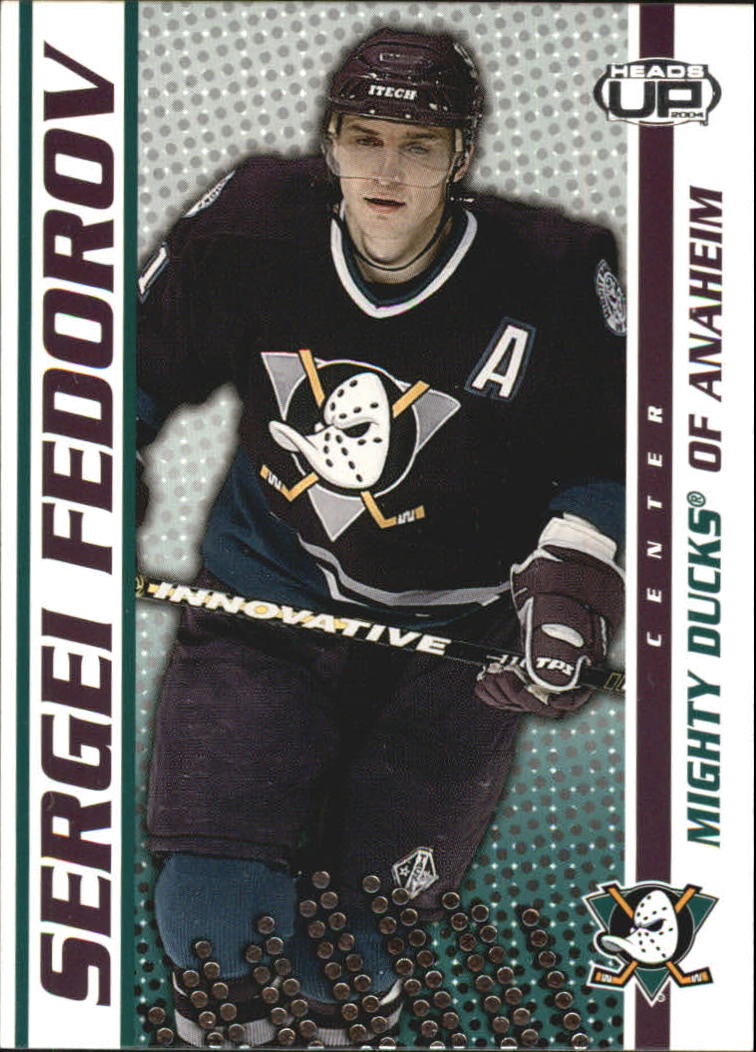 2003-04 Pacific Heads Up #1 Sergei Fedorov