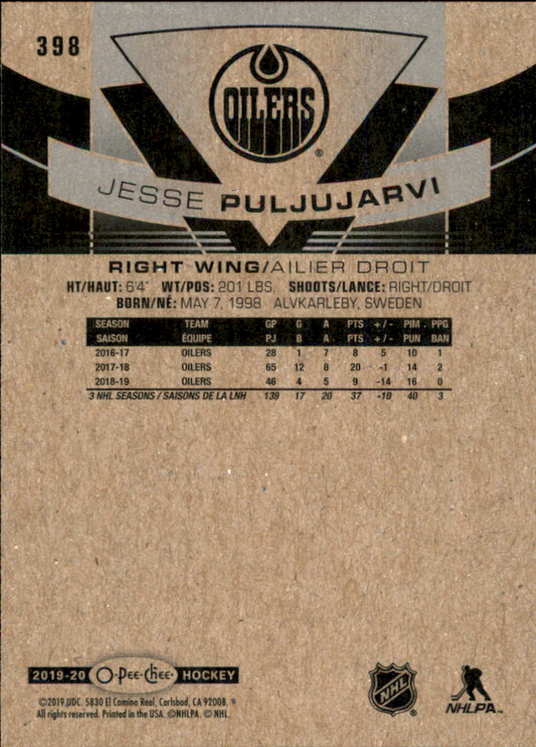 A6345- 2019-20 O-Pee-Chee Hockey Card #s 356-650 -You Pick- 15+ FREE US SHIP