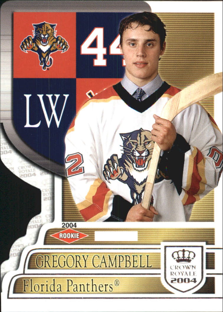 2003-04 Crown Royale Retail #117 Gregory Campbell RC