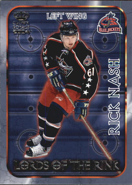 2003-04 Crown Royale Lords of the Rink #9 Rick Nash