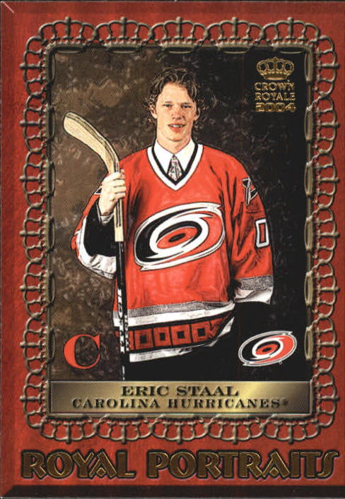 2003-04 Crown Royale Royal Portraits #3 Eric Staal