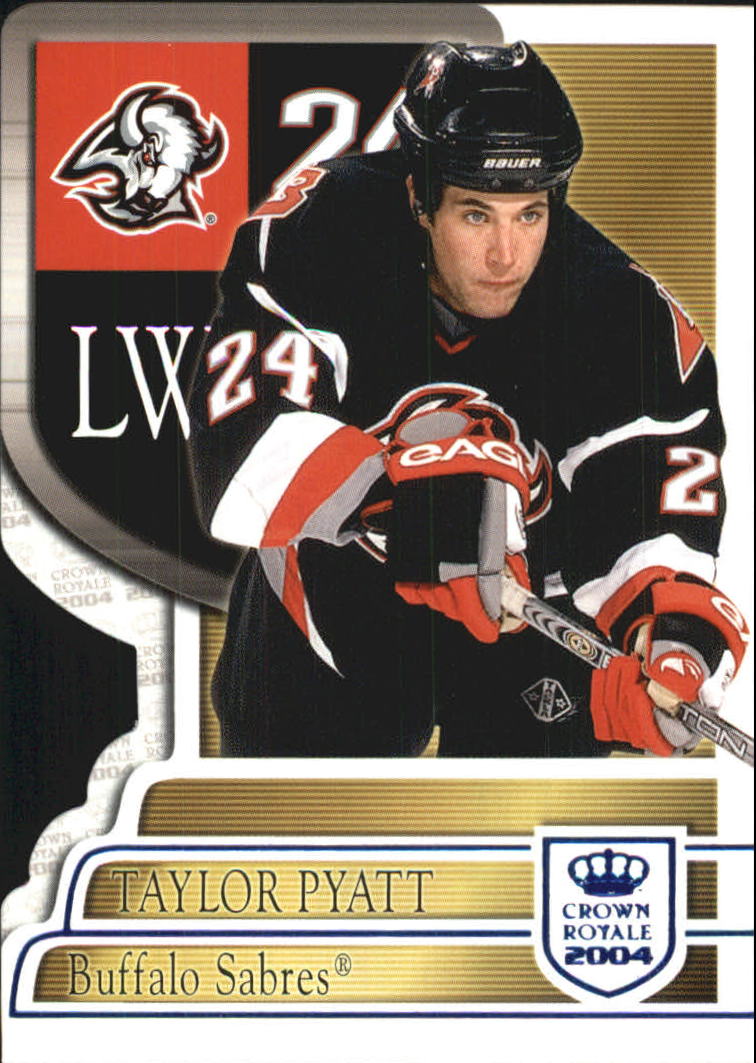 2003-04 Crown Royale Blue #12 Taylor Pyatt
