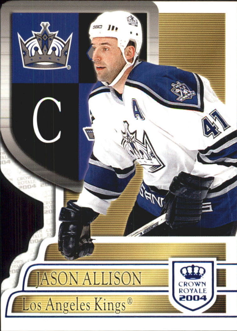 2003-04 Crown Royale Blue #46 Jason Allison