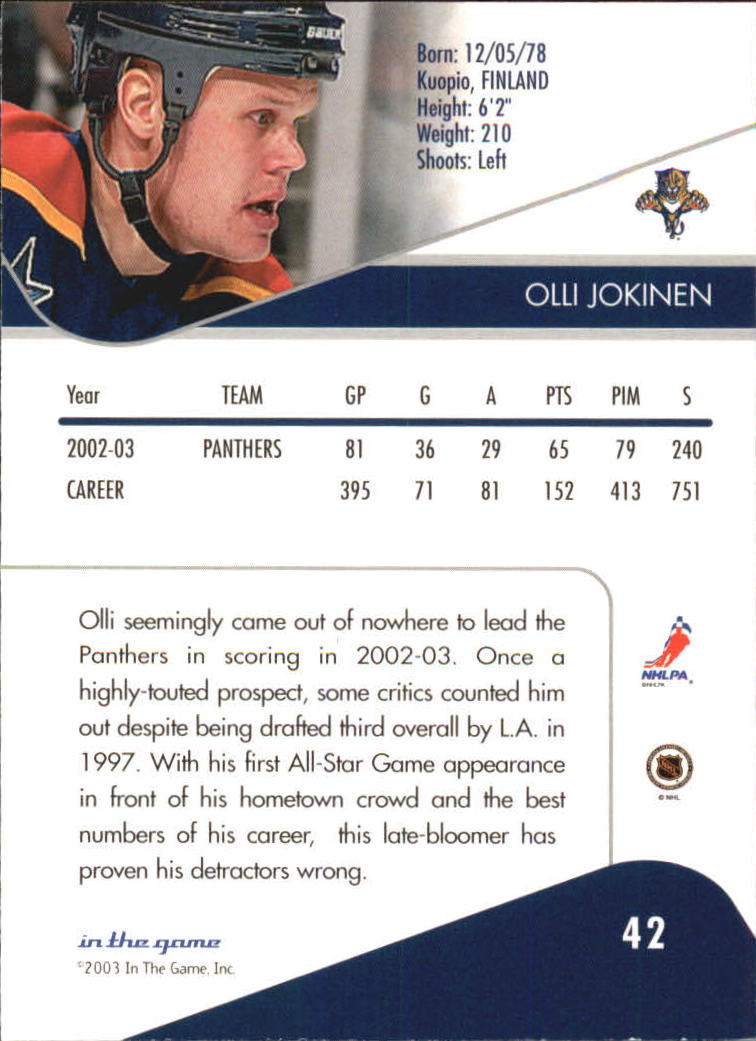 B1329- 2003-04 ITG Toronto Star Hockey Cards 1-100 -You Pick- 15+ FREE US SHIP - Bild 50 von 123