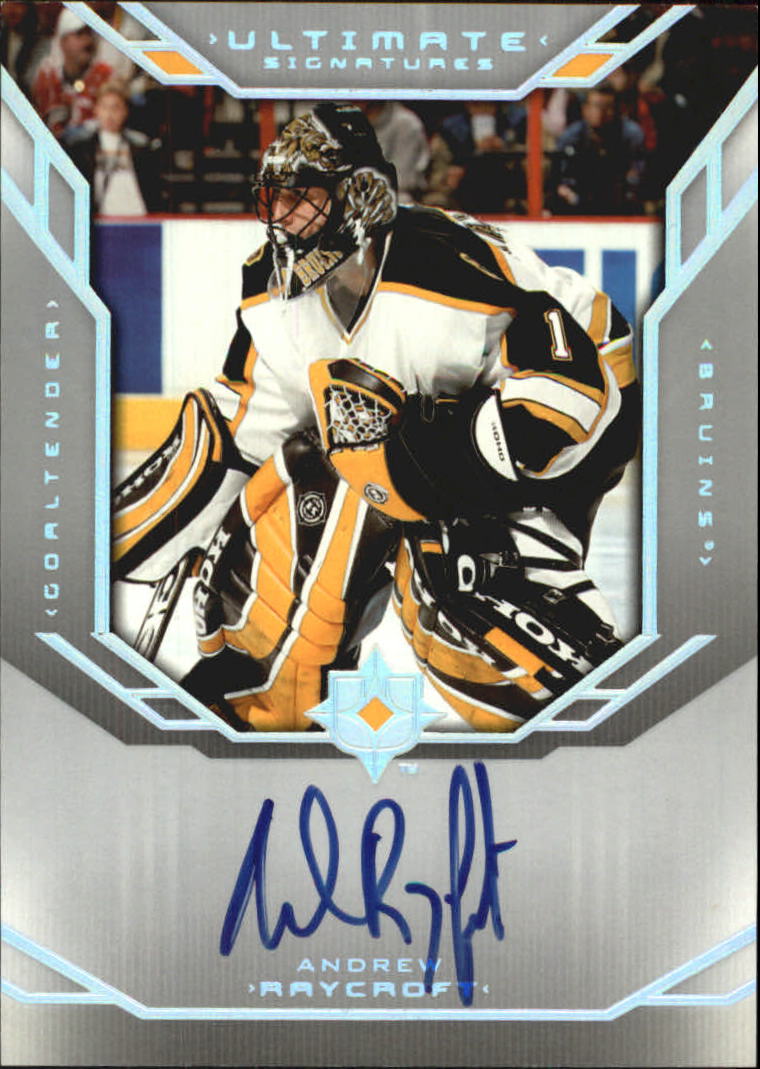 2004-05 Ultimate Collection Signatures #USAR Andrew Raycroft