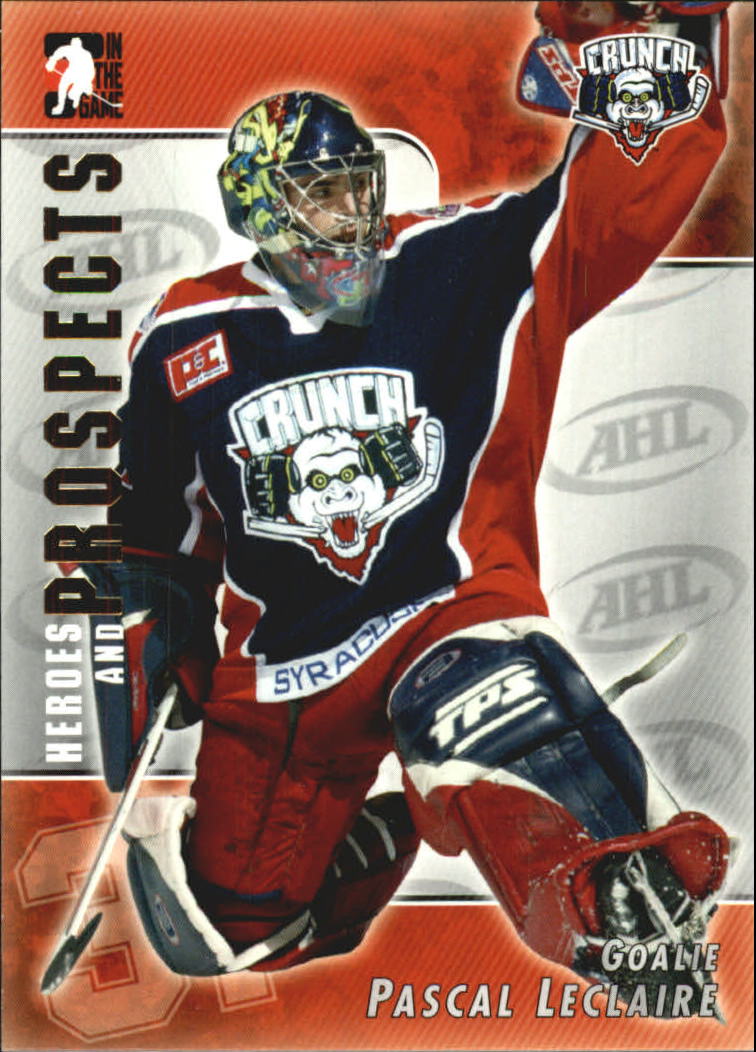 2004-05 ITG Heroes and Prospects #7 Pascal Leclaire