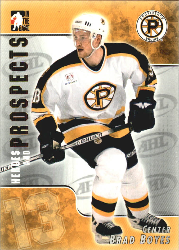 2004-05 ITG Heroes and Prospects #8 Brad Boyes