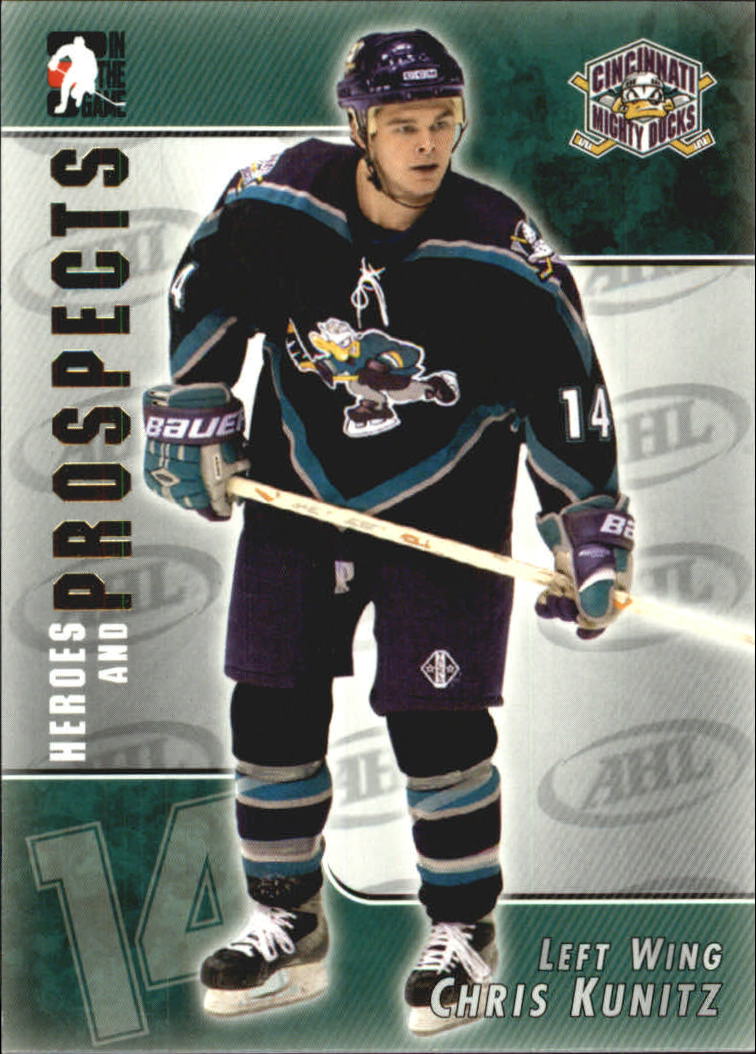 2004-05 ITG Heroes and Prospects #40 Chris Kunitz