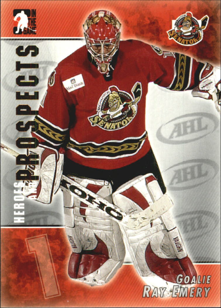 2004-05 ITG Heroes and Prospects #45 Ray Emery