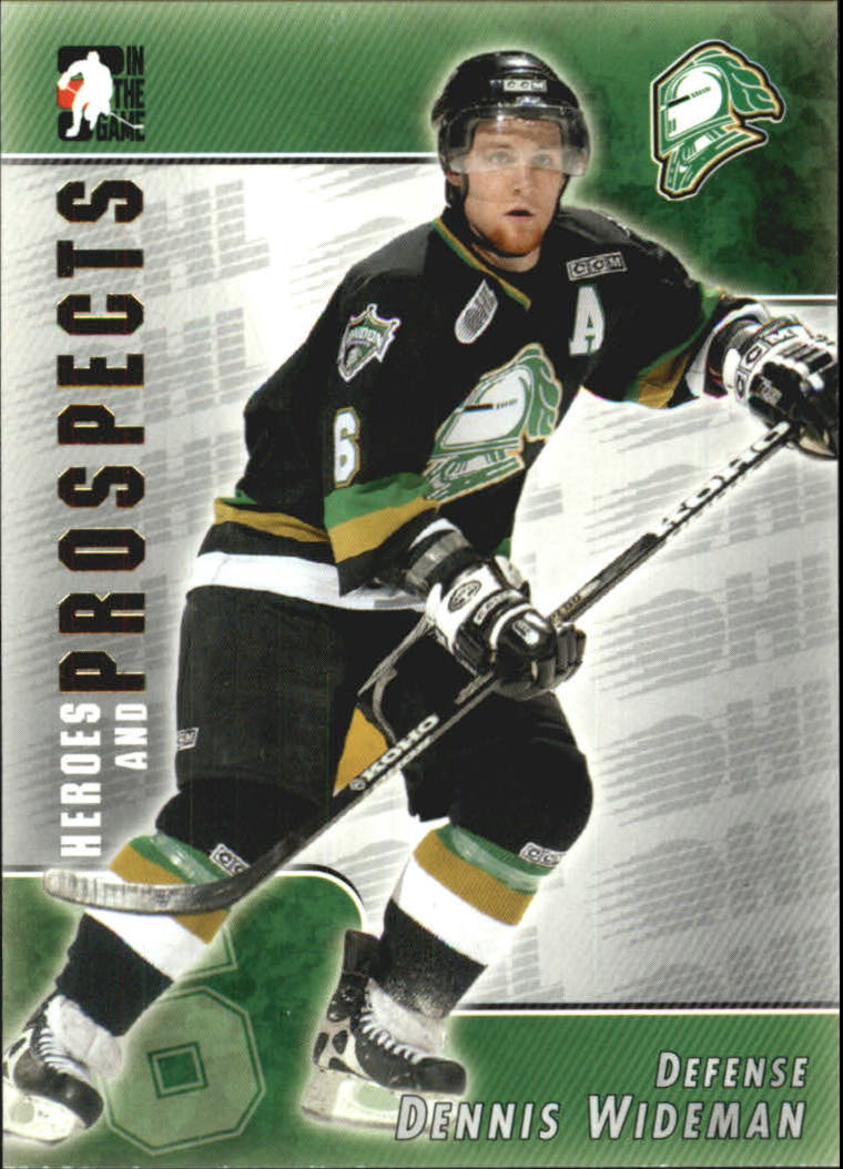 2004-05 ITG Heroes and Prospects #70 Dennis Wideman