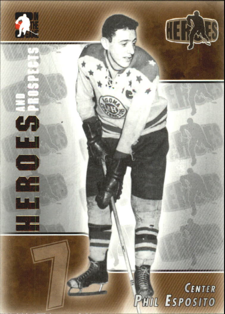 2004-05 ITG Heroes and Prospects #130 Phil Esposito