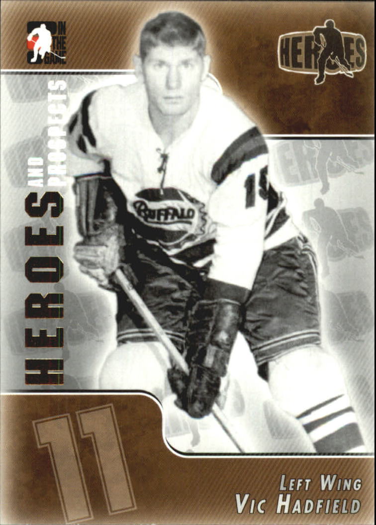 2004-05 ITG Heroes and Prospects #135 Vic Hadfield