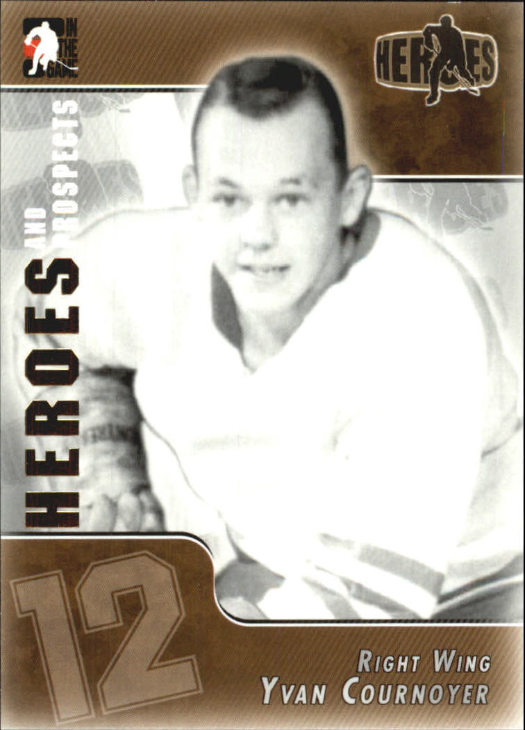 2004-05 ITG Heroes and Prospects #137 Yvan Cournoyer