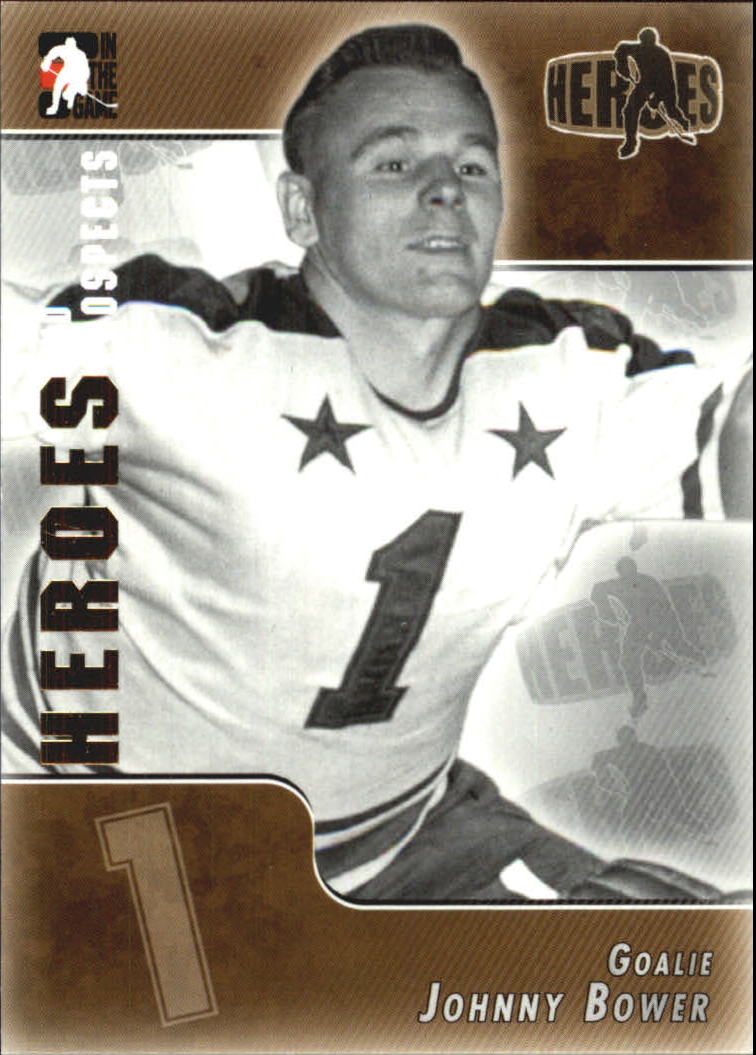 2004-05 ITG Heroes and Prospects #138 Johnny Bower