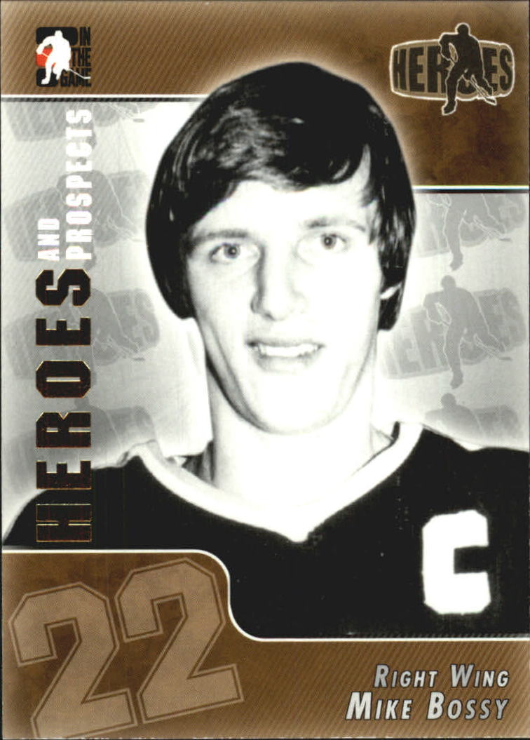 2004-05 ITG Heroes and Prospects #158 Mike Bossy
