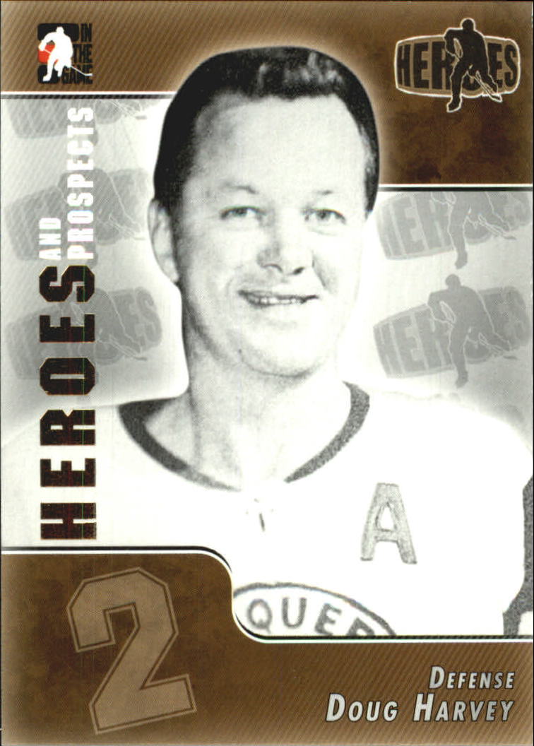 2004-05 ITG Heroes and Prospects #167 Doug Harvey
